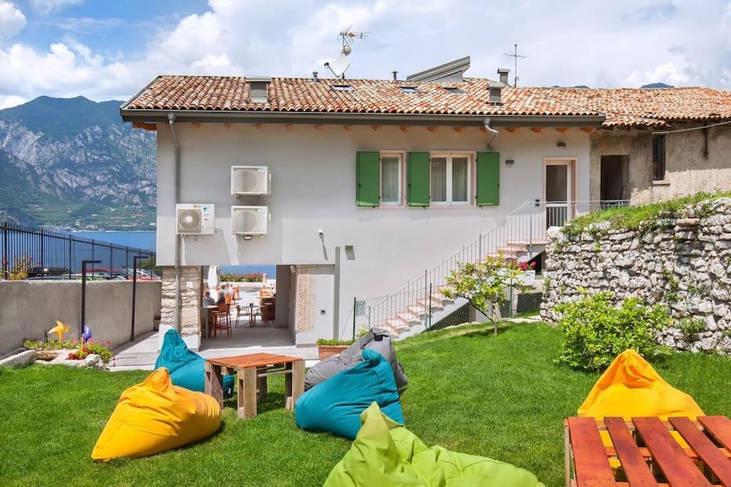 Il Frantoio A Monte-Vicino Al Lago Malcesine Esterno foto